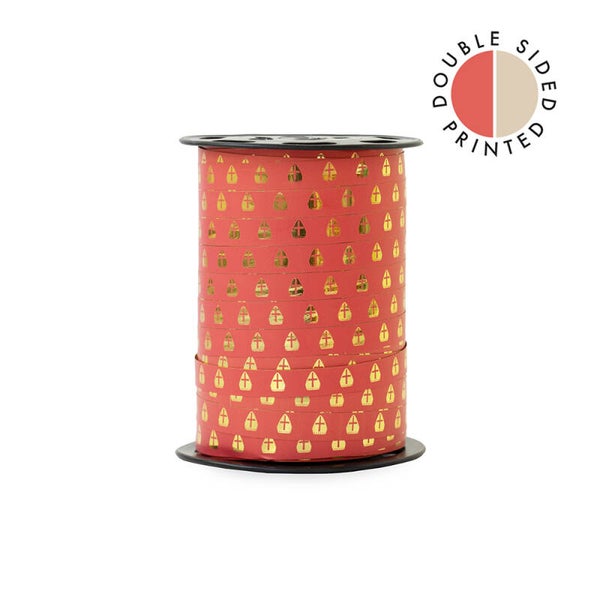 Cadeau lint | Sint mijters rood