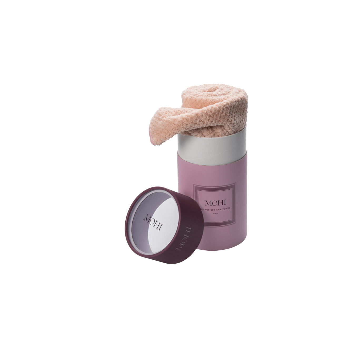 Max Pro MOHI Microfiber Hair Towel ROZE