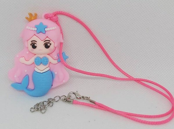 pendant Zeemeermin rose