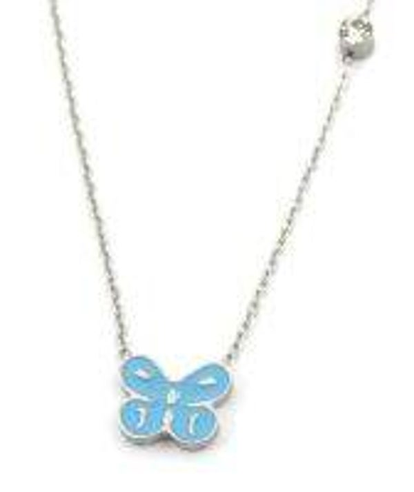 butterfly zilver