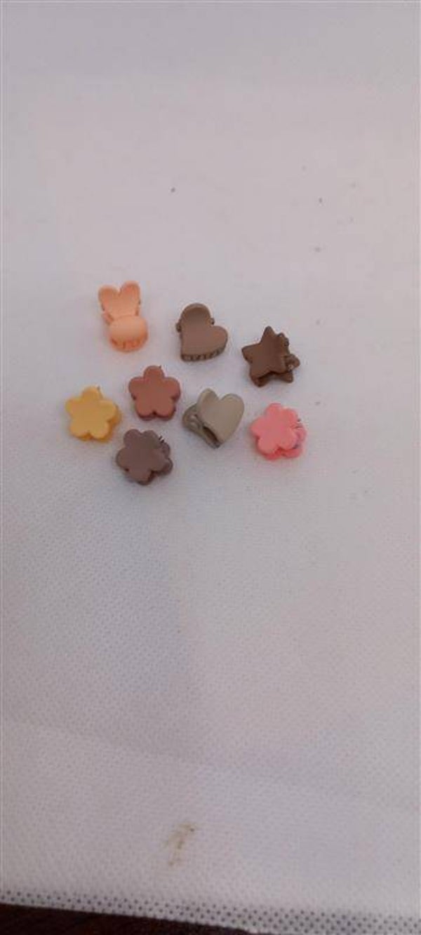 kleine haarclip set 6