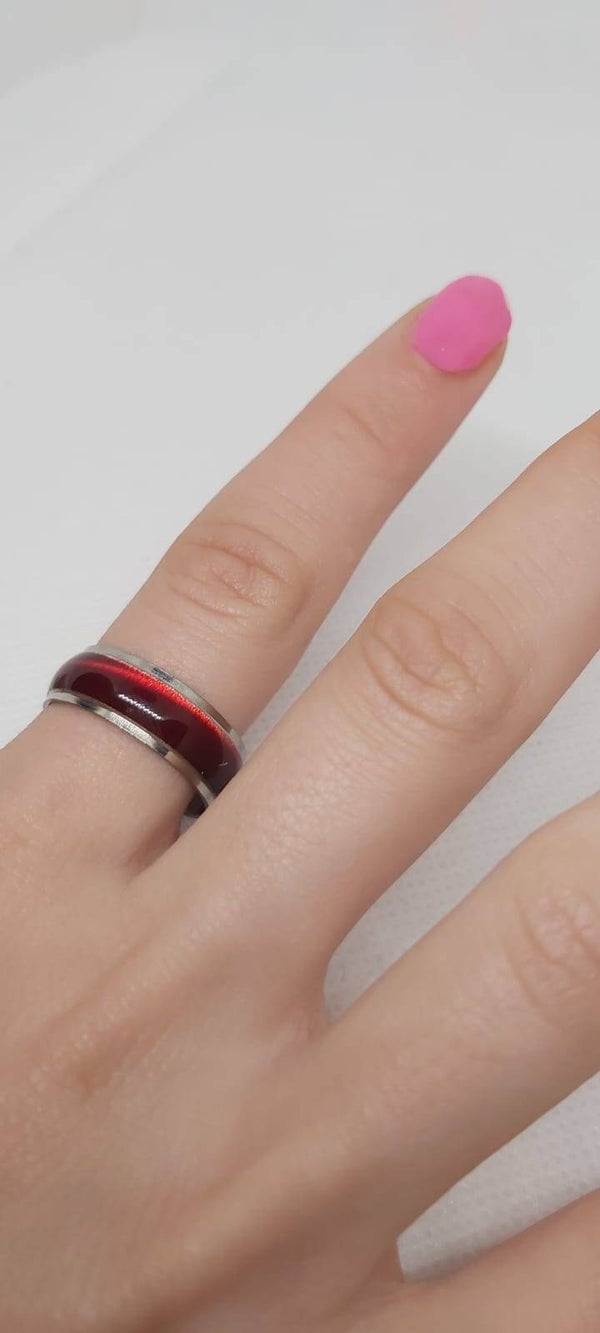 opaal ring red maat 21