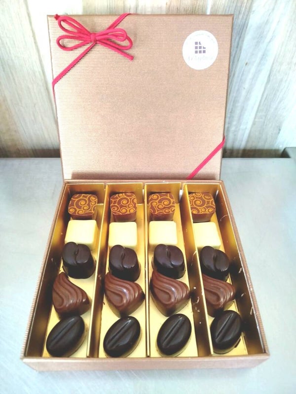 Coffret 20 pralines