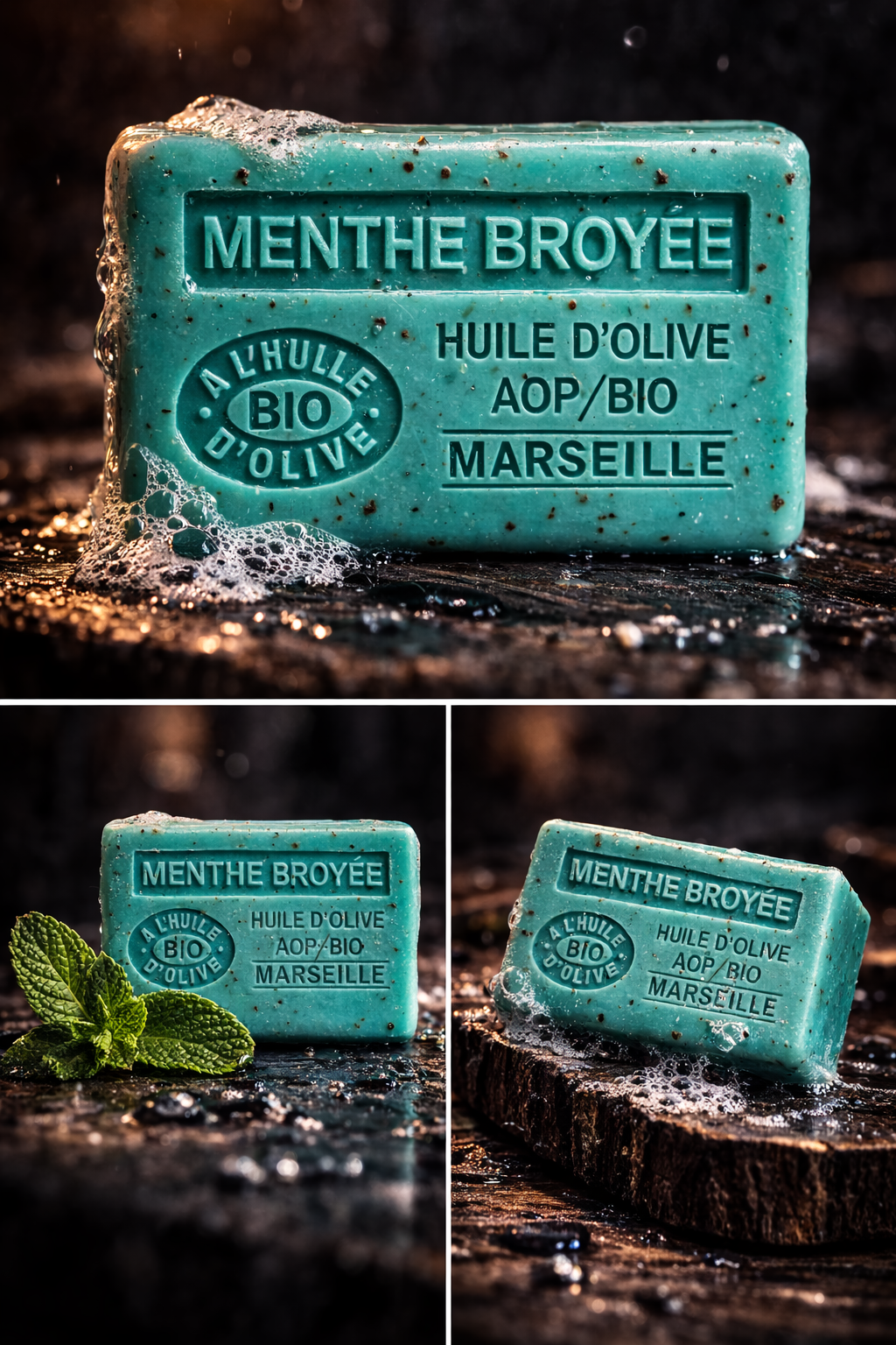 Dirty Hands co. Menthe Broyée soap