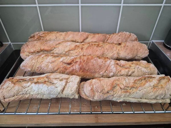 Oat baguettes