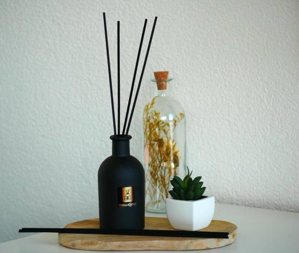 Geurstokjes 'Luxury Black' 250 ml