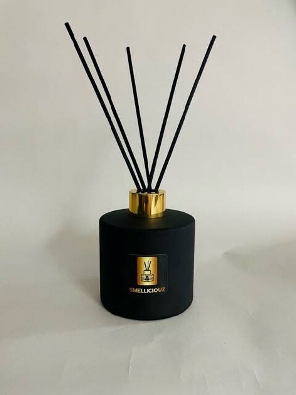 Geurstokjes 'Beautiful Black' 200 ml