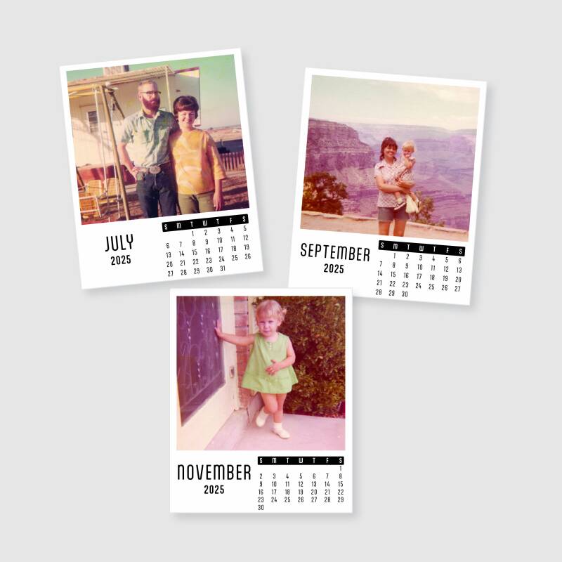 Calendar Photo Magnets