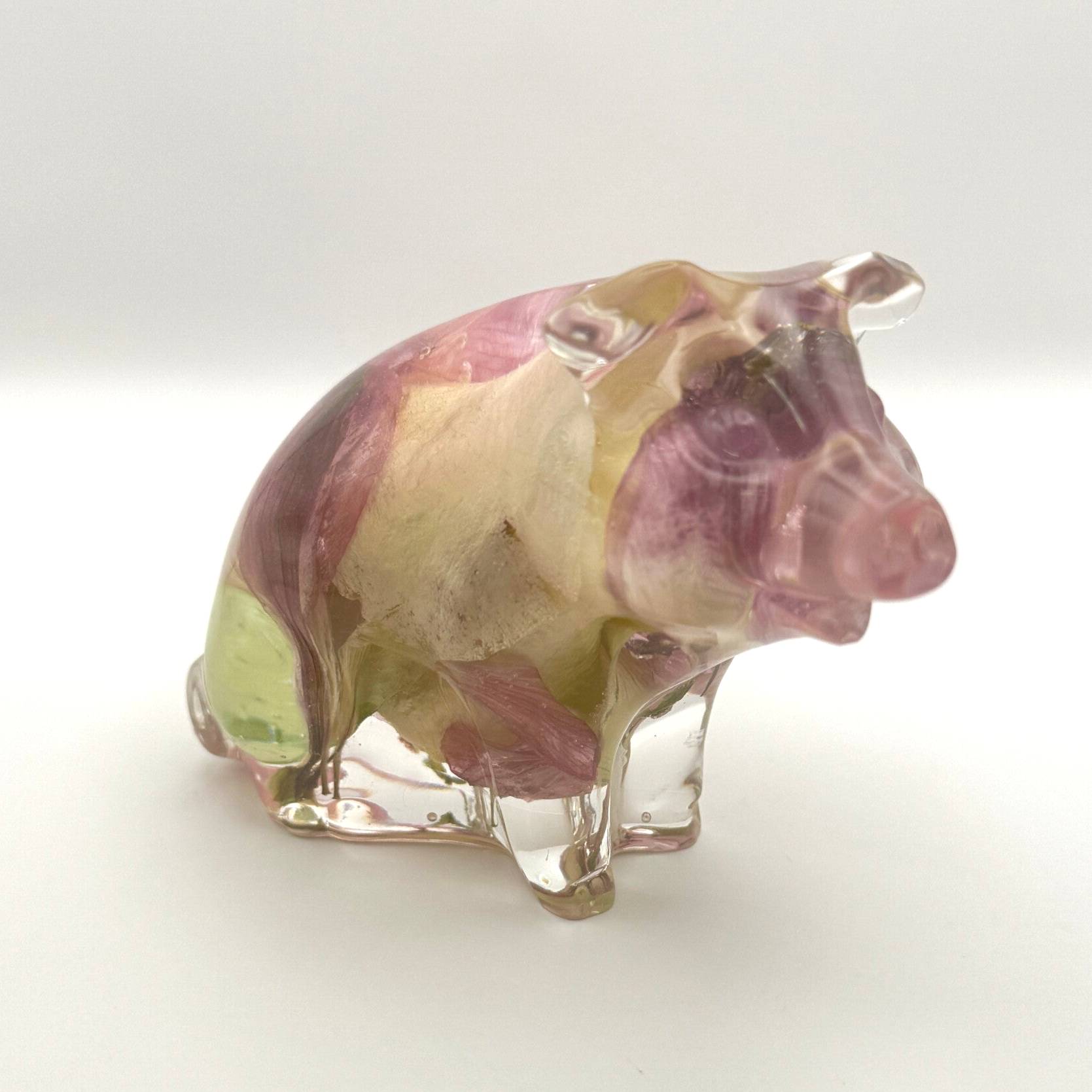 Flower Pig Memorial Keepsake: Wedding or Funeral Floral Preservation