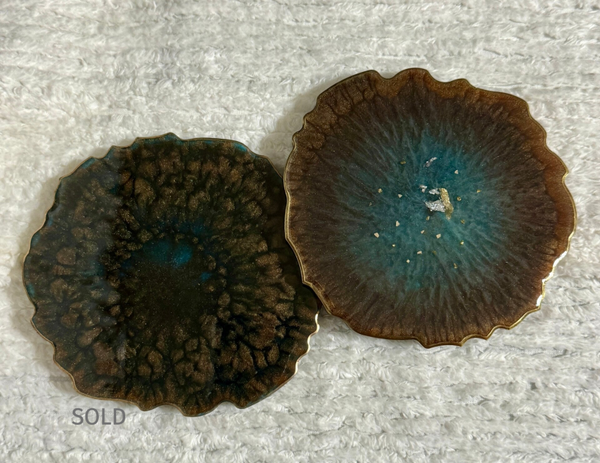 Geode Resin Coasters 07.