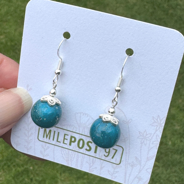 Memorial Keepsake Earring, Ash Bead