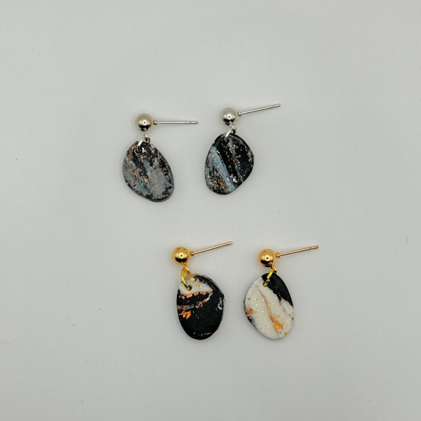 Black & White Marble Small Organic