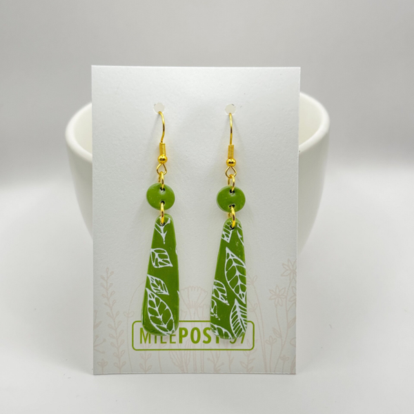 Green Leaves Teardrop