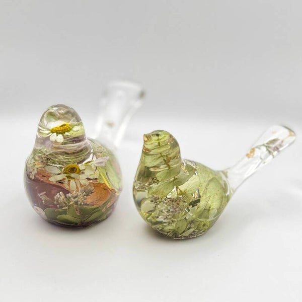 Resin Bird Keepsake 1.