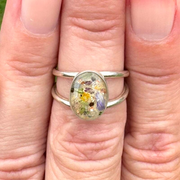 Memorial Cremation Ring, Oval