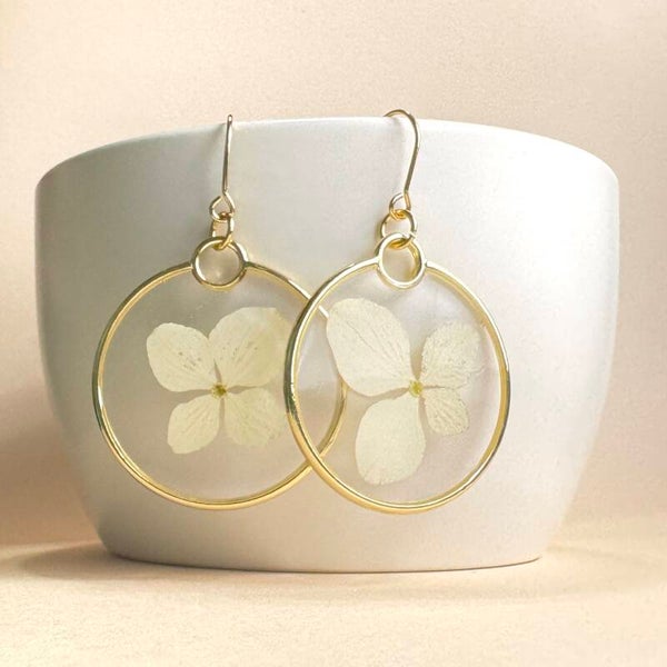 Flower Petal Dangles