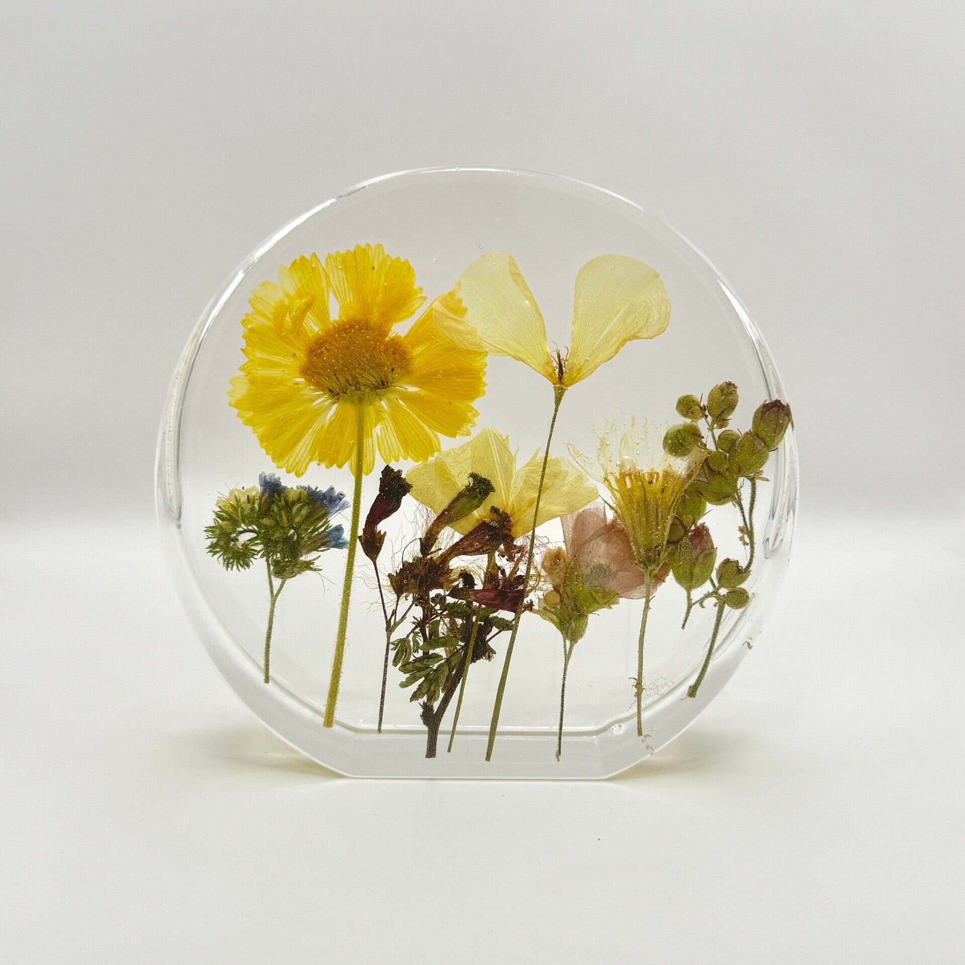 Flower Memorial Portrait Keepsake: Funeral Floral or Wedding Flower Preservation Gift