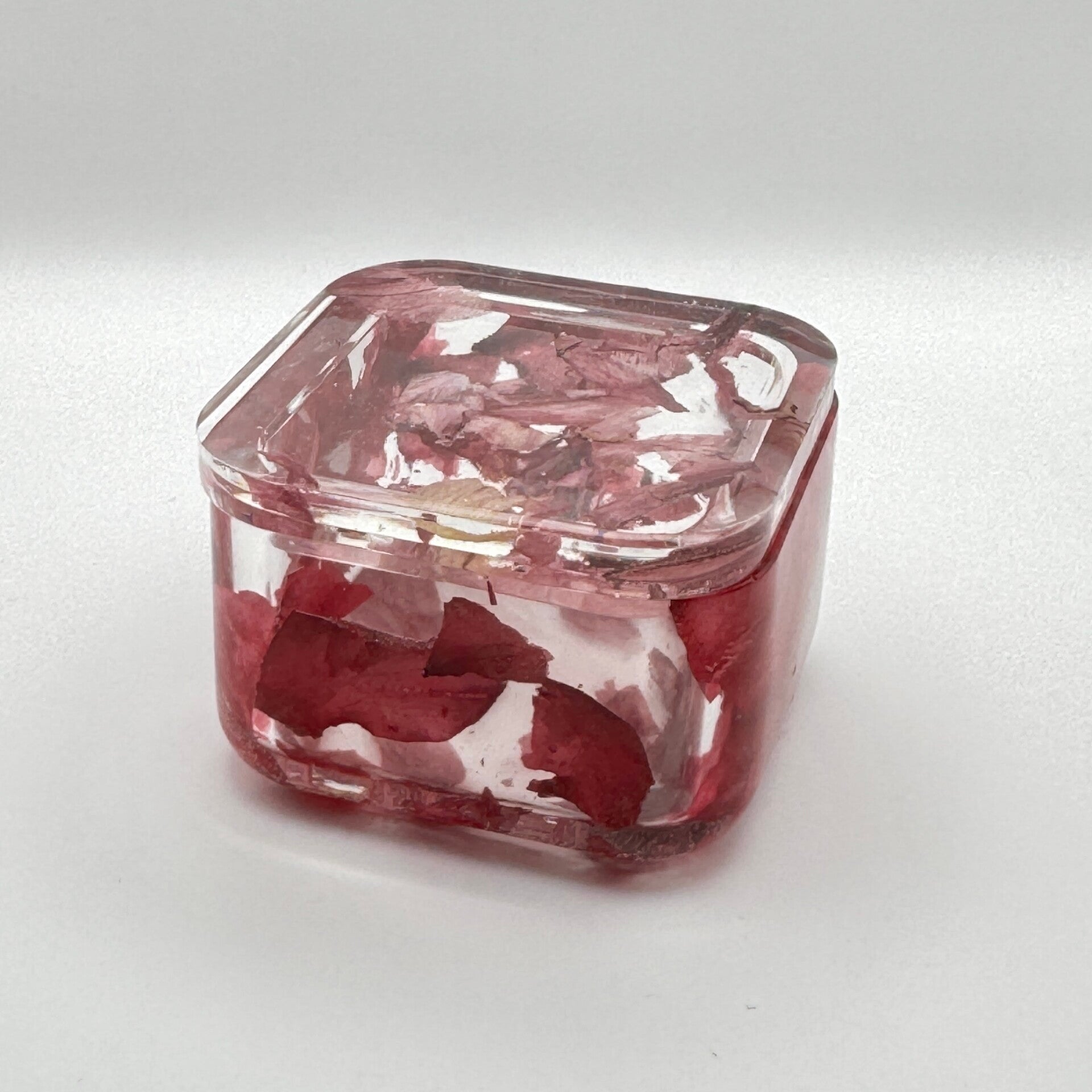 Flower Memorial Jewelry Jar: Funeral Floral Preservation or Wedding Keepsake