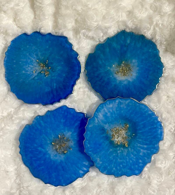 Geode Resin Coasters .01