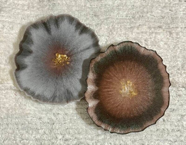 Geode Resin Coasters 06.