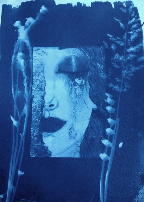 Cyanotype Klimt - 1