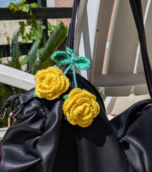 Les bijoux pour sac "Fleurs and co"