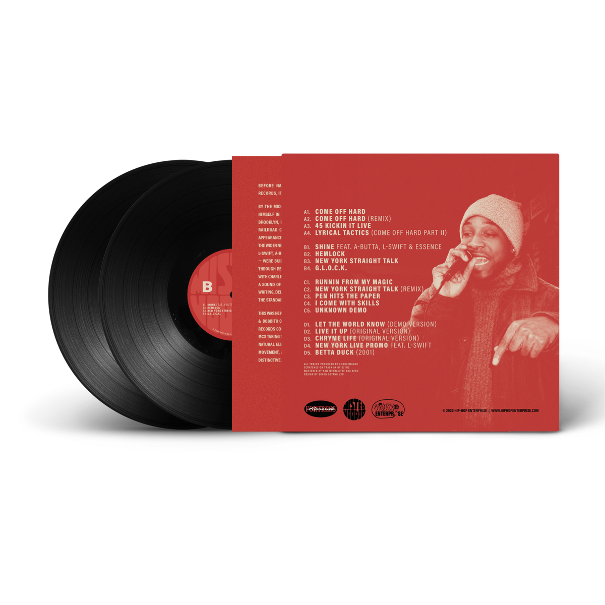 Mister Voodoo - Lyrical Tactics - The LP 2xLP | Hip-Hop Enterprise