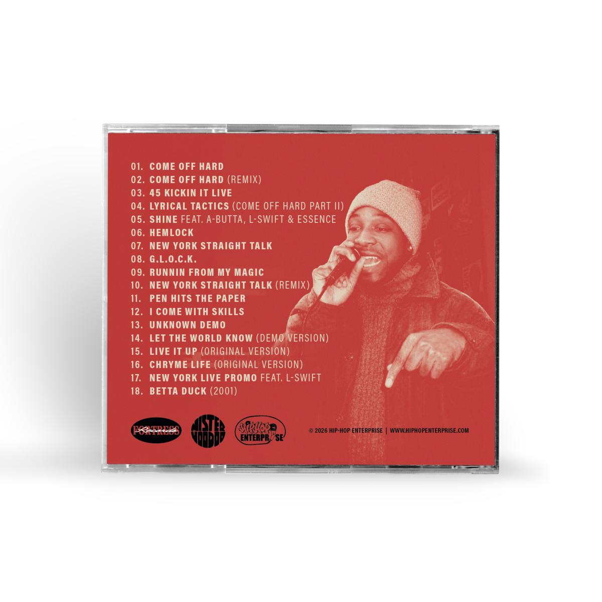Mister Voodoo - Lyrical Tactics - The LP CD | Hip-Hop Enterprise