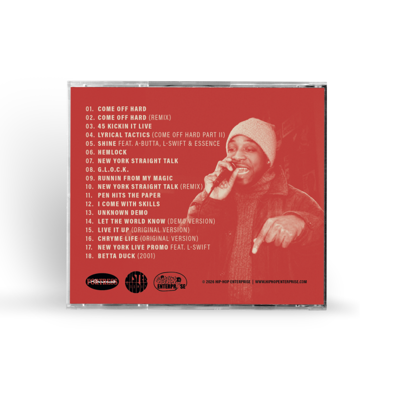 Mister Voodoo - Lyrical Tactics - The LP CD | Hip-Hop Enterprise