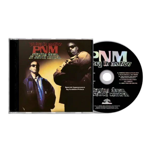 Poetry In Motion (PNM) – Staying Down In South Central CD