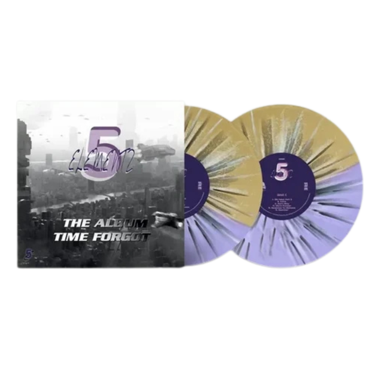 5 Elementz - The Album Time Forgot 2xLP | Hip-Hop Enterprise