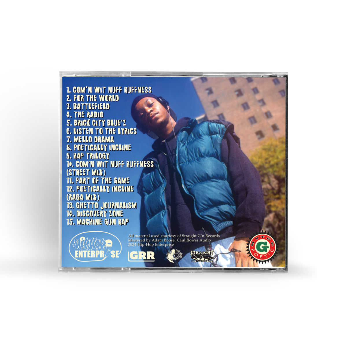 洋楽 mytee g poetic com n wit nuff ruffness Mytee G. Poetic ‎- Com'n Wit Nuff Ruffness / Listen To The