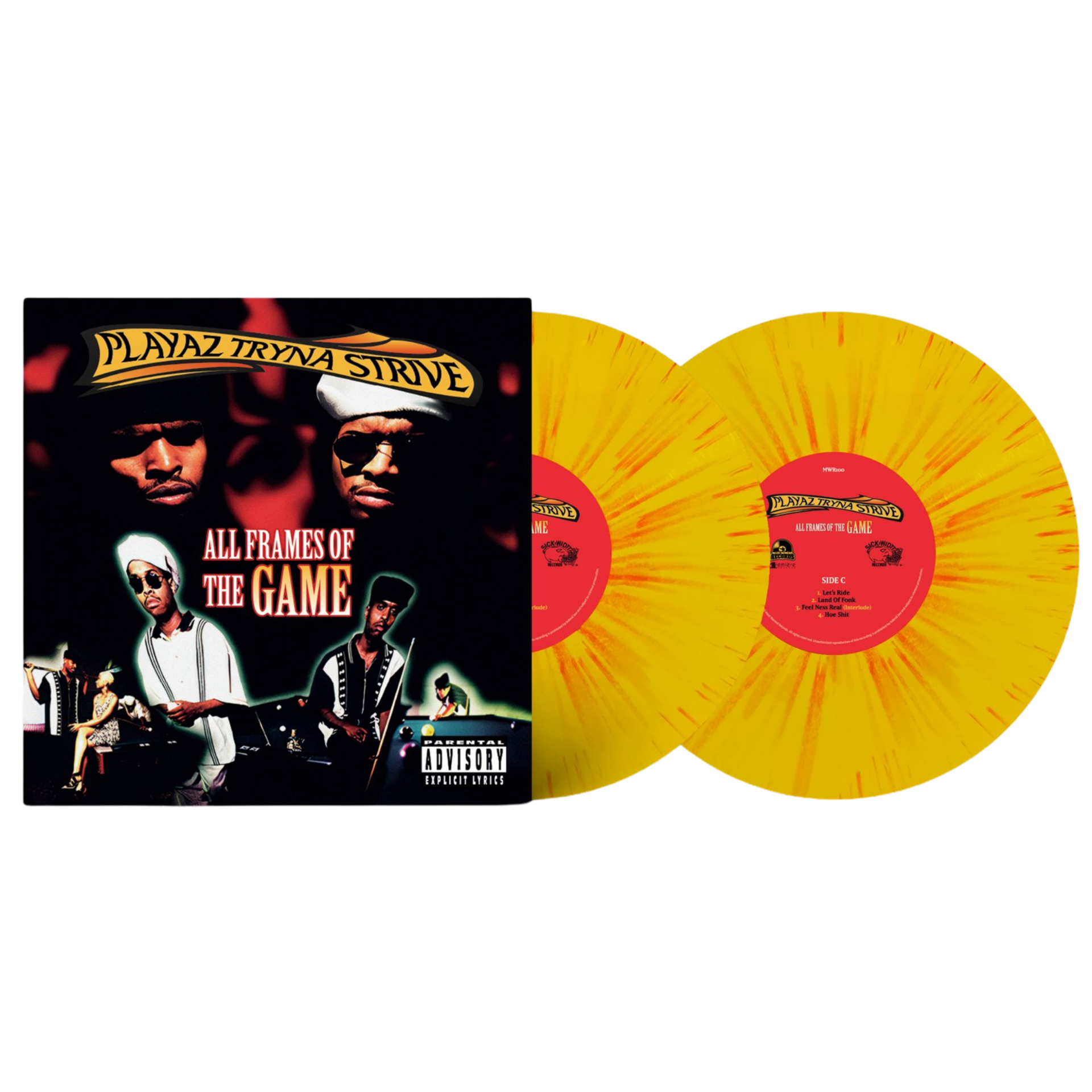 Playaz Tryna Strive – All Frames Of The Game 1996-2025 2xLP