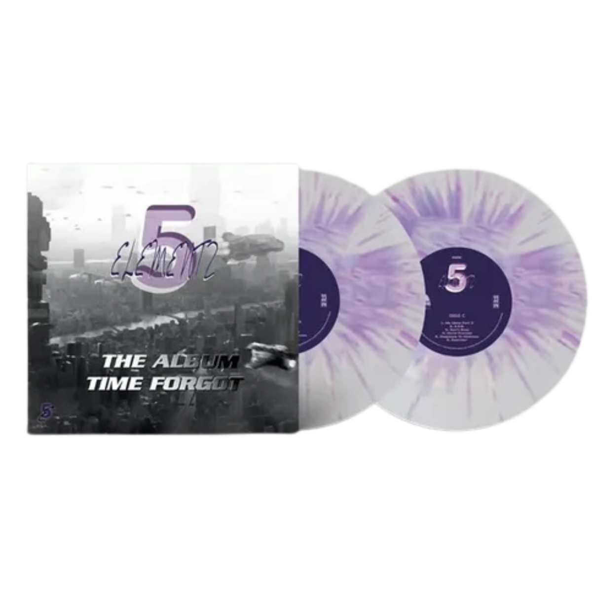 5 Elementz - The Album Time Forgot 2xLP | Hip-Hop Enterprise