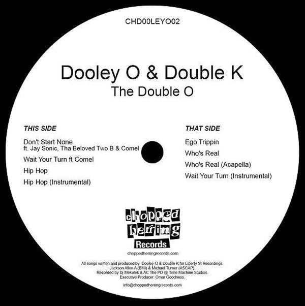 Dooley O & Double K - The Double O EP