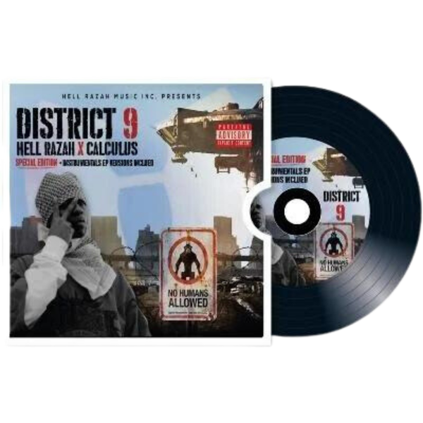 Hell Razah X Calculus - District 9 EP CD-R