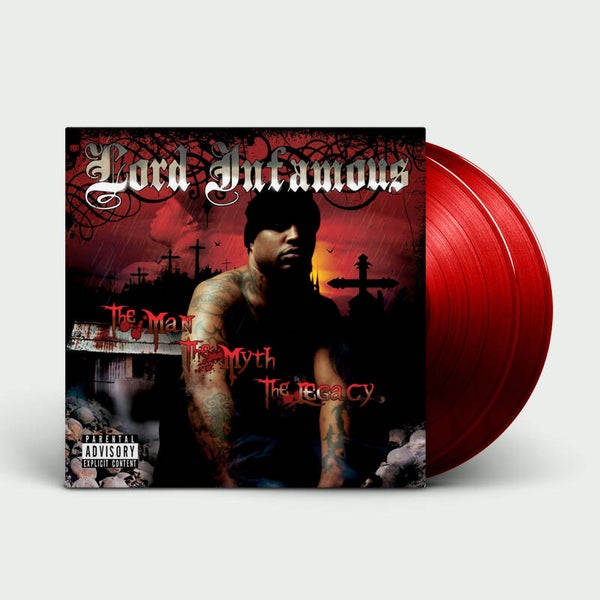 Lord Infamous ‎– The Man, The Myth, The Legacy 2xLP (Red Vinyl)