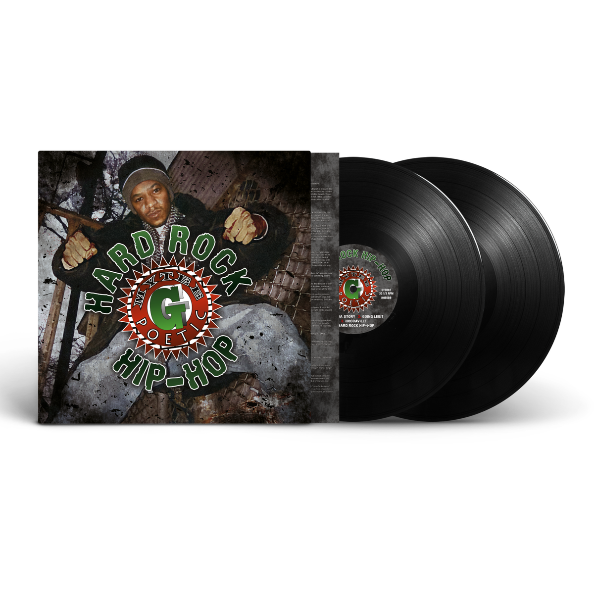 Mytee G. Poetic - Hard Rock Hip-Hop 2xLP | Hip-Hop Enterprise Mytee G. Poetic - Hard Rock Hip-Hop 2xLP | Hip-Hop Enterprise