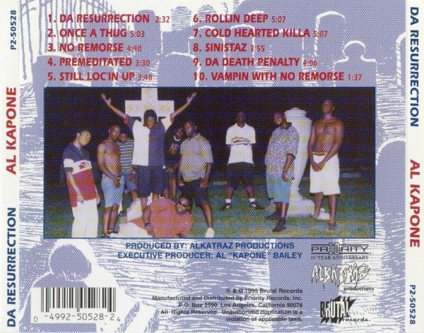 Al Kapone ‎– Da Resurrection CD | Hip-Hop Enterprise