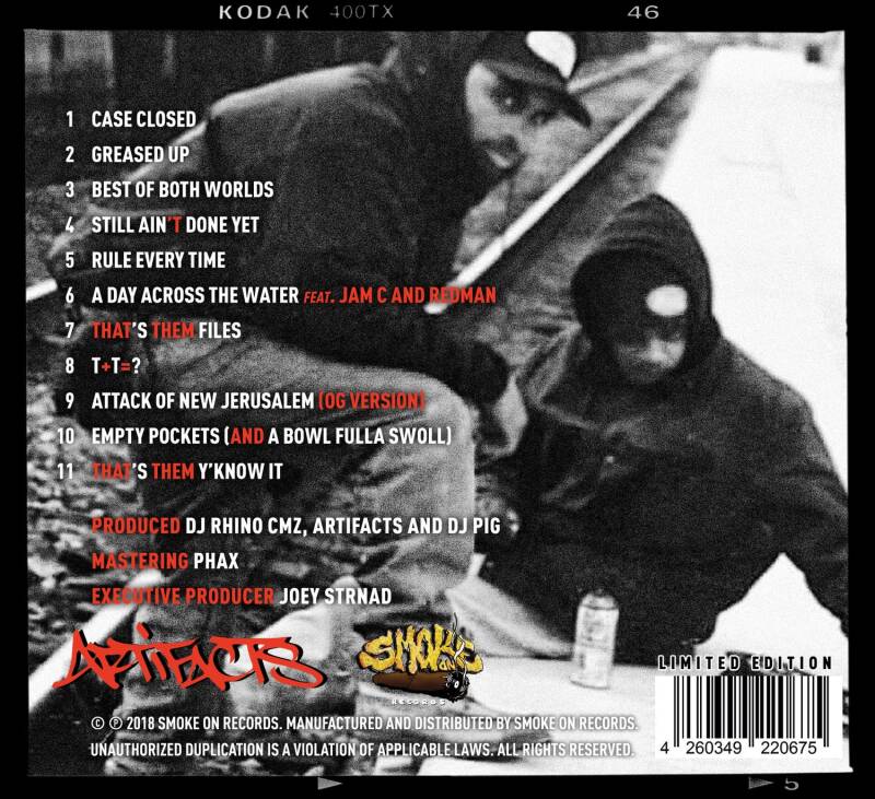 Artifacts - That's Them Lost Files 1989-1992 CD | Hip-Hop Enterprise