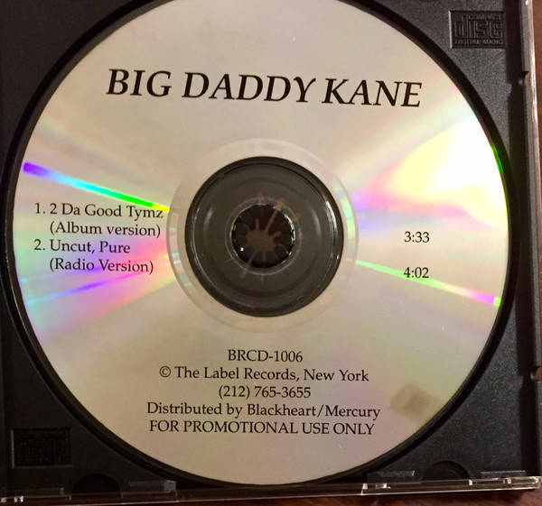 Big Daddy Kane ‎– 2 Da Good Tymz / Uncut, Pure CD