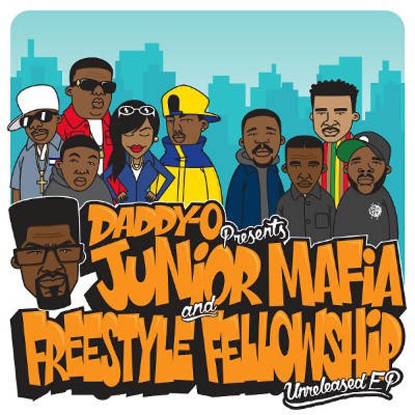 Daddy-O Presents Junior Mafia And Freestyle Fellowship ‎– Unreleased EP CD