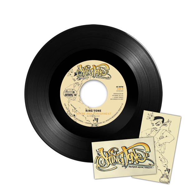 King Tone - Victims of da Streets 7" (Produced By Aftamaf)