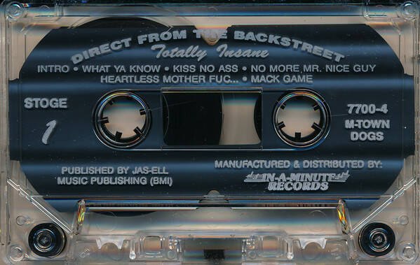 Totally Insane – Direct From The Backstreet Cassette (OG