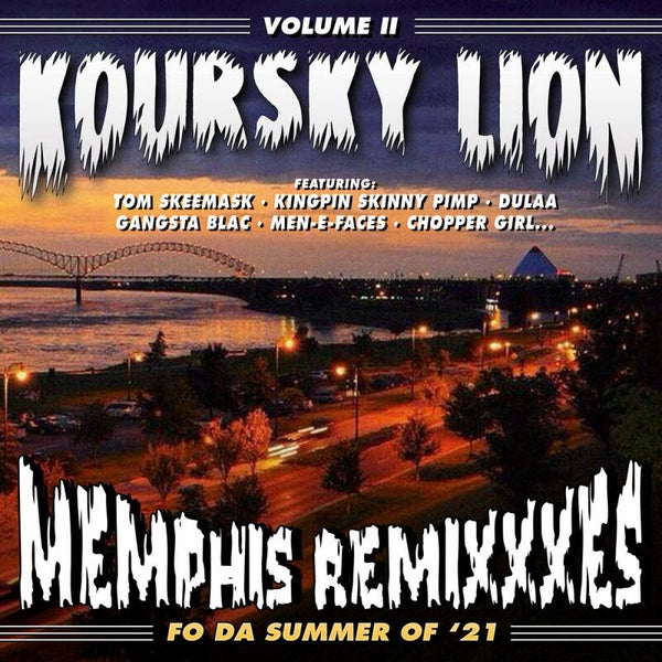 Koursky Lion - Volume II - MEMPHIS REMIXXXES Fo Da Summer Of '21 CD