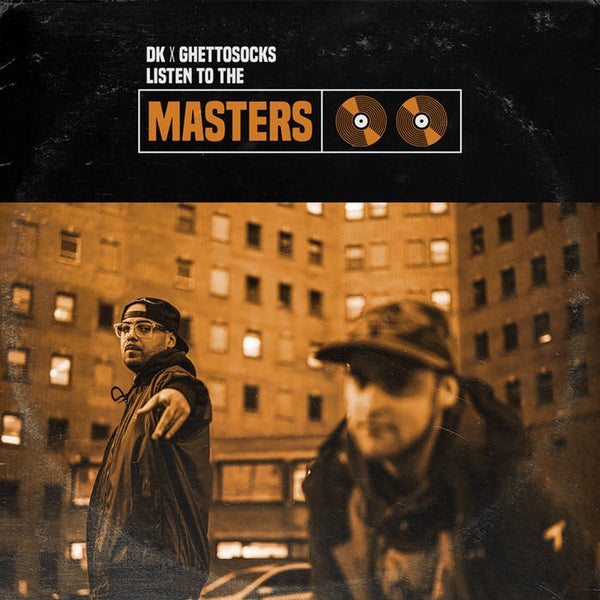 DK & Ghettosocks - Listen To The Masters CD-R