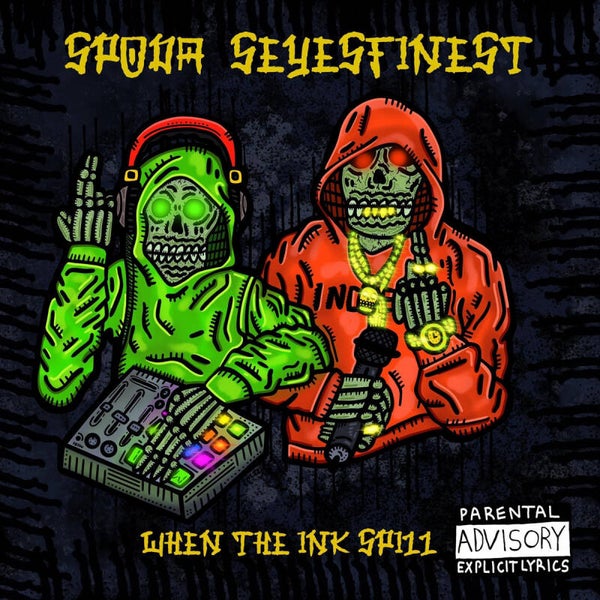 Spoda x S Eyes Finest - When The Ink Spill CD-R