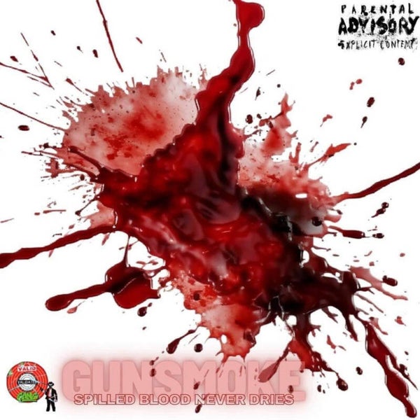 GunSmoke - Spilled Blood Never Dries CD-R