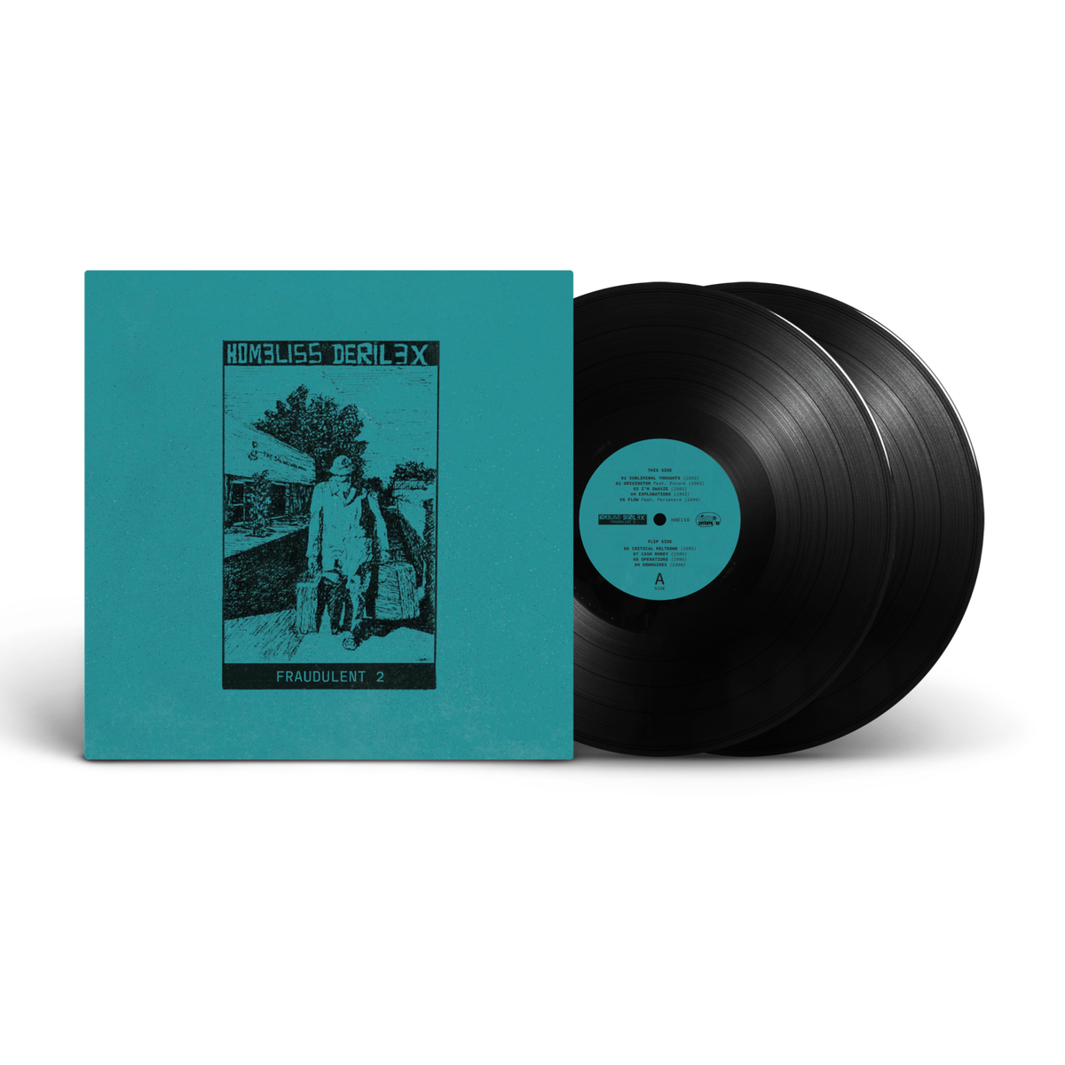 洋楽 liss Derilex 2LP - Fraudulent Homeliss Derilex - Fraudulent 2 2xLP | Hip-Hop Enterprise
