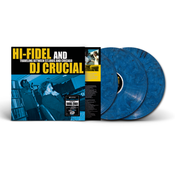 Hi-Fidel And DJ Crucial - Traveling between St. Louis and Chicago 3xLP